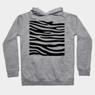 Zebra Pattern Hoodie